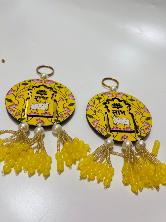 Mini Shubh Labh hanging