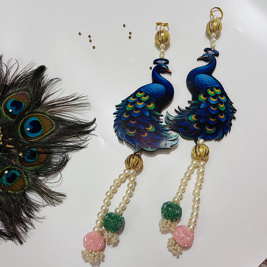 Peacock hanging