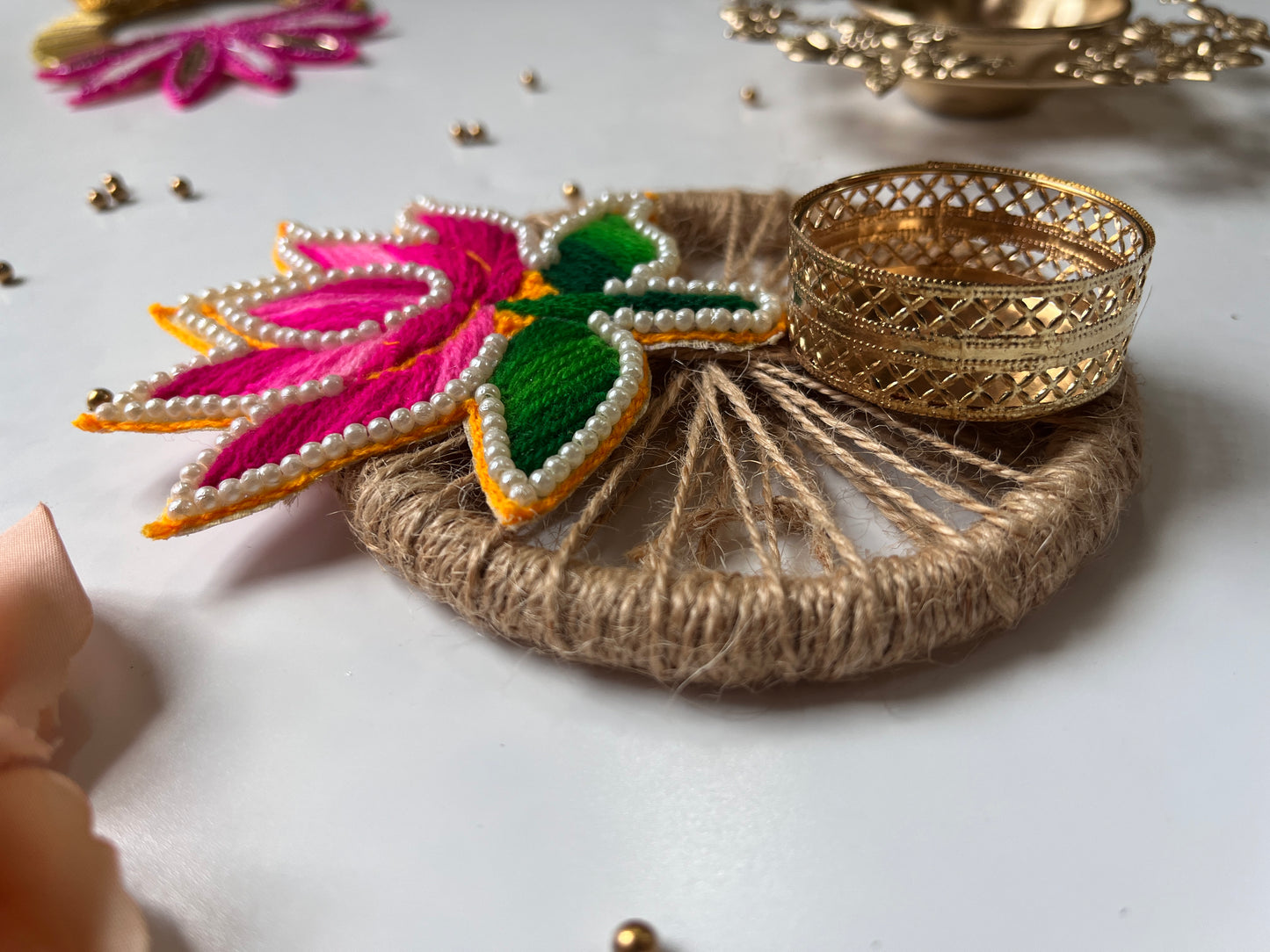 Lotus Bloom Tea Light Holder