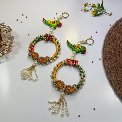 Parrot Shubh Labh Hangings