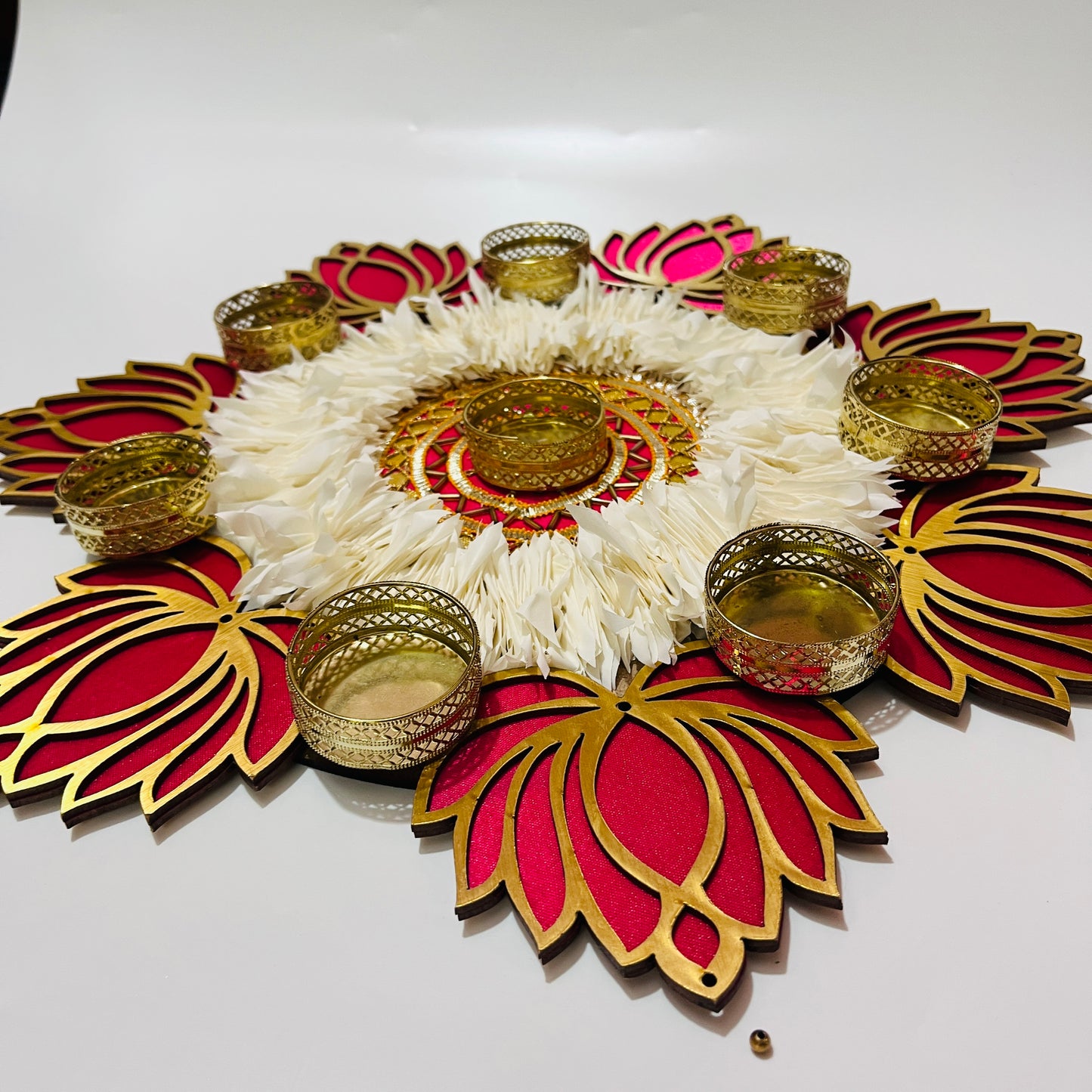 Lotus rangoli