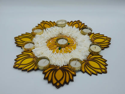 Lotus rangoli