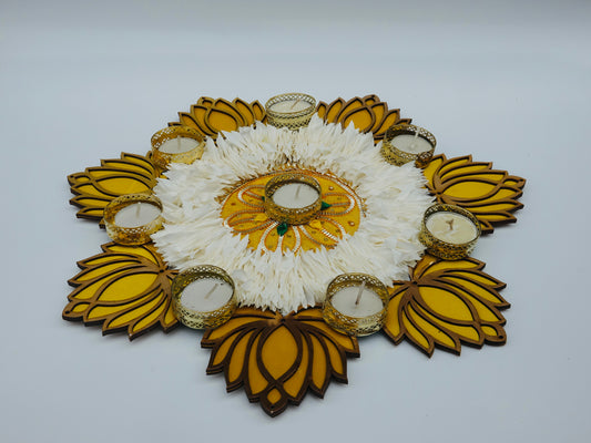 Lotus rangoli