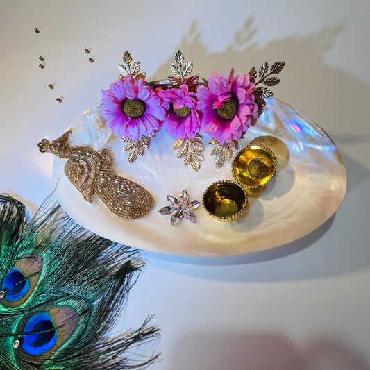 Pearl white roli chawal