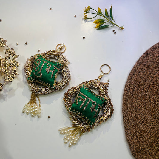 Mini Cushion Shubh Labh Hanging