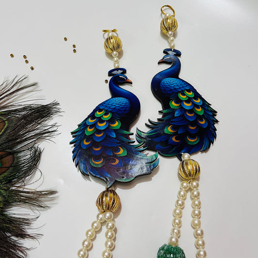 Peacock hanging