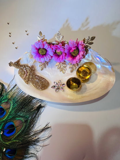 Pearl white roli chawal